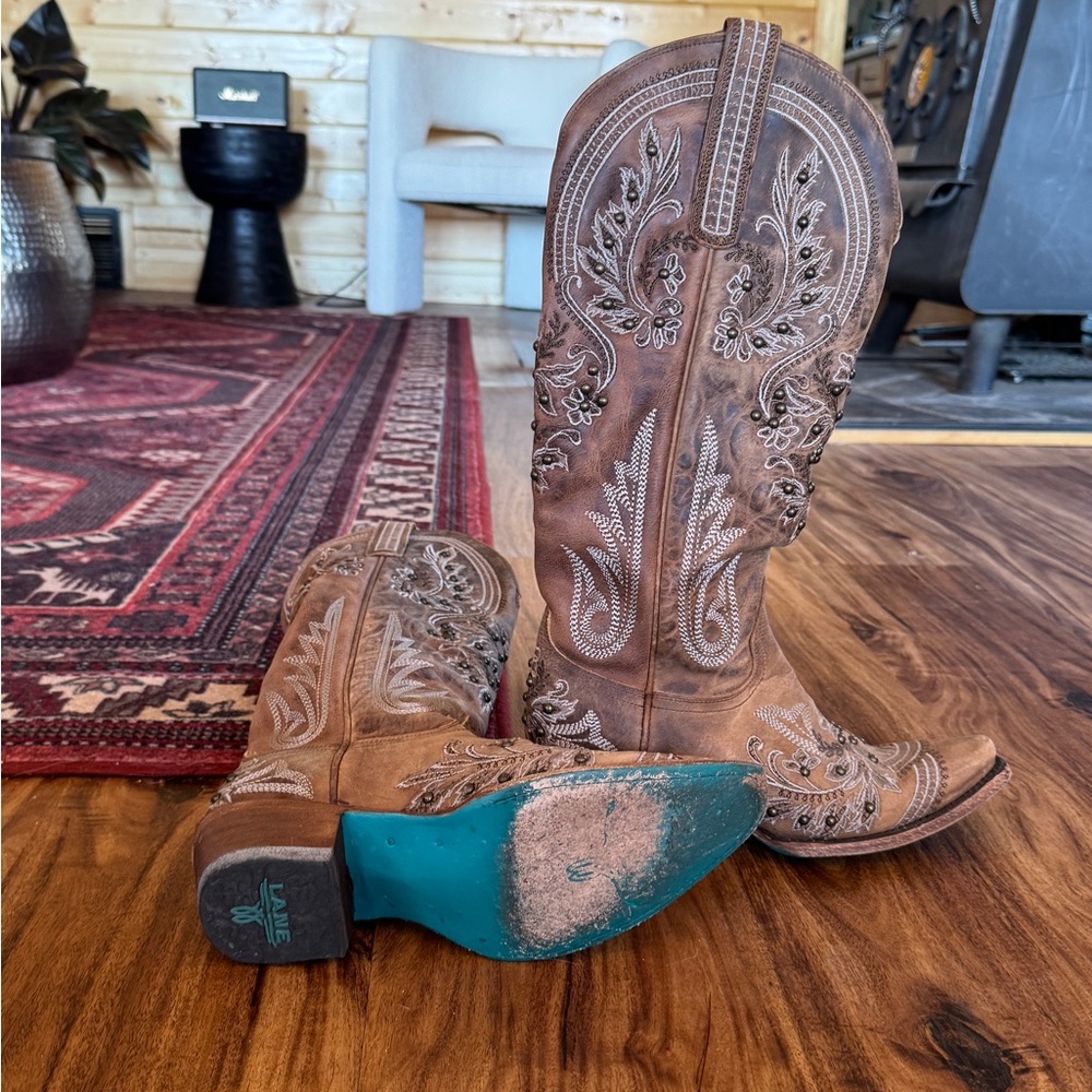 Lane Women's Brown Western Boots